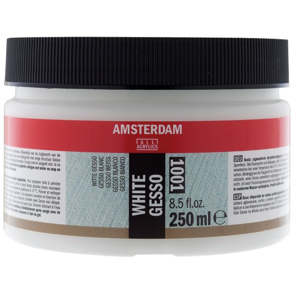 Amsterdam Gesso White 1001 – 250ml