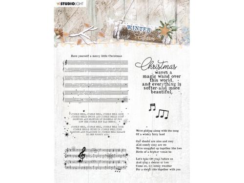 Studio Light Stamp 14x14cm – Winter Charm 493