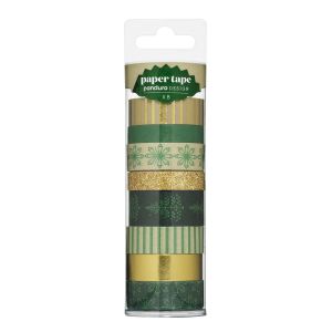 Paper Tape 8pk Grønn & Gull