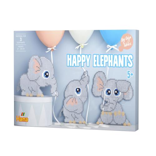 Happy Elephants by Anja Takacs