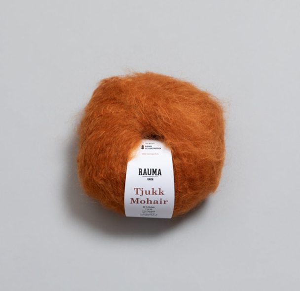 Tjukk Mohair 1028 Gresskar - Rauma Garn