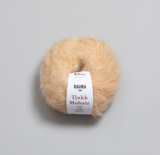 Tjukk Mohair 083 Solglimt - Rauma Garn