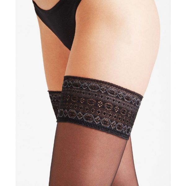 Falke Seidenglatt 15 Stay-Up