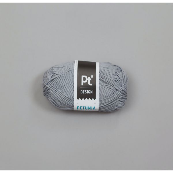 Petunia 293 Grå - Rauma Garn