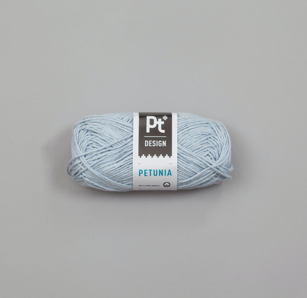 Petunia 270 Lys Blå - Rauma Garn