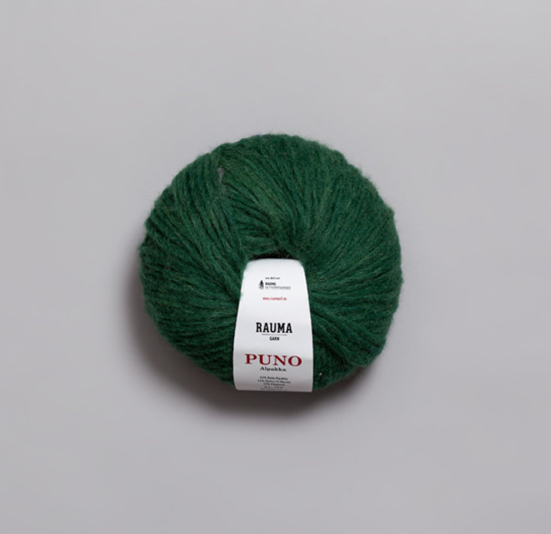 Puno 6742 Mørk Grønn - Rauma Garn