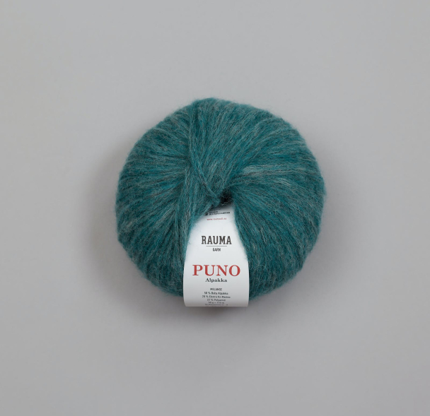 Puno 22641 Petrol Melange - Rauma Garn