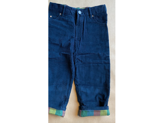 Cord jeans - Navy