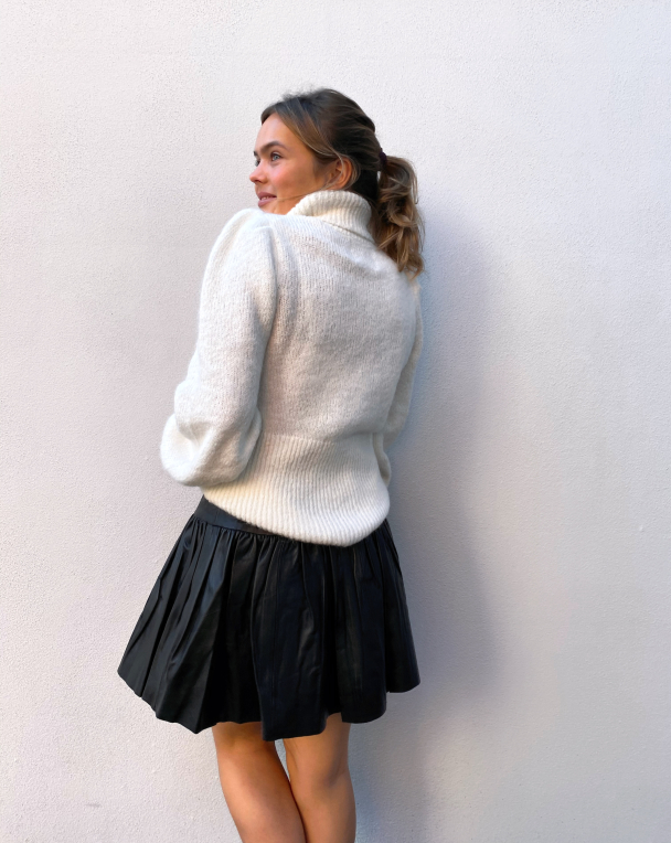 Duna Leather Skirt  - Image 3