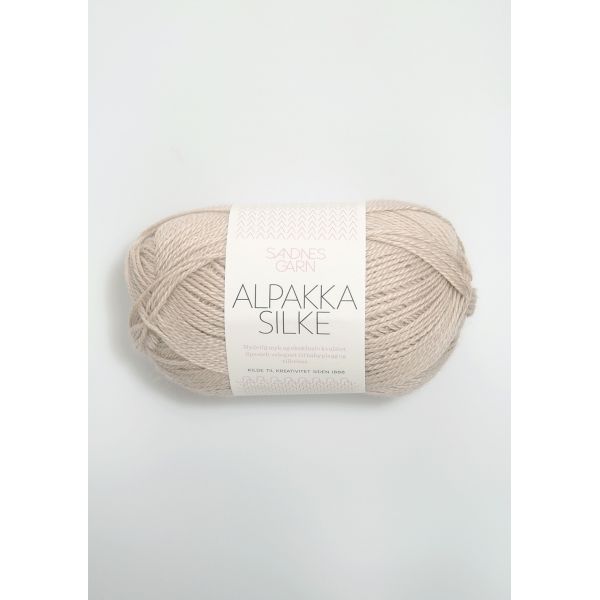 Alpakka Silke - Sand 2521 - Sandnes Garn
