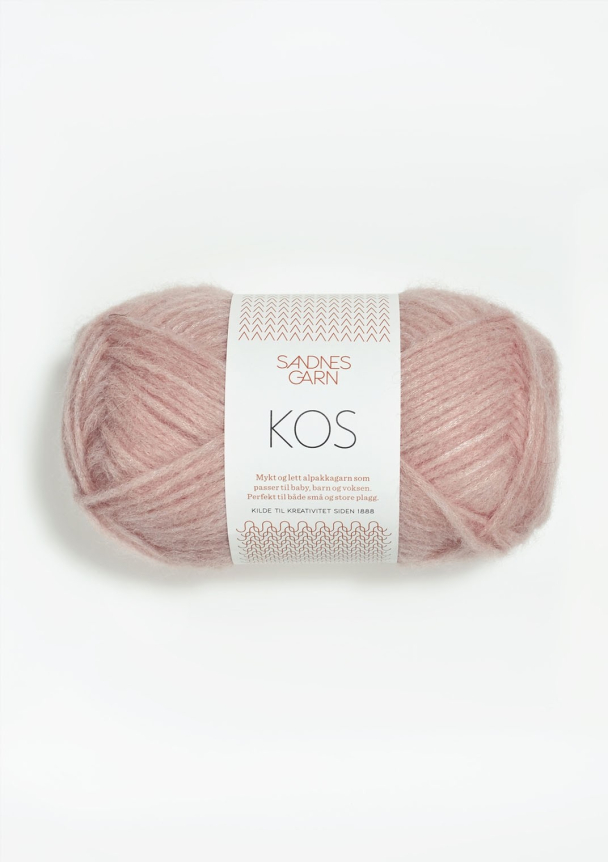 Kos 3511 Pudder Rosa - Sandnes Garn