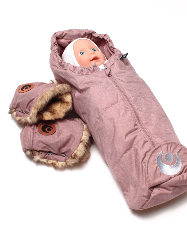 Mini Muffs Basic - Pink Melange - Image 2