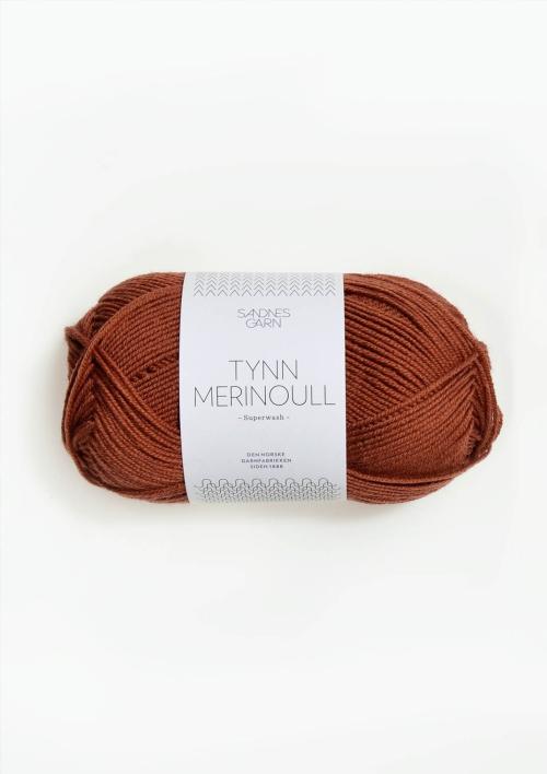 Tynn Merinoull 3345 Rust - Sandnes Garn