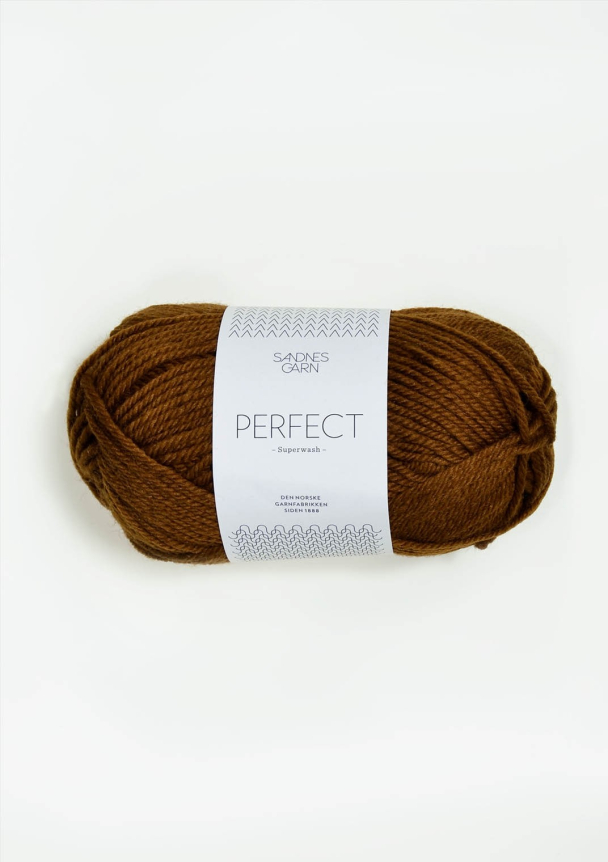 Perfect 2564 Gyllenbrun - Sandnes Garn