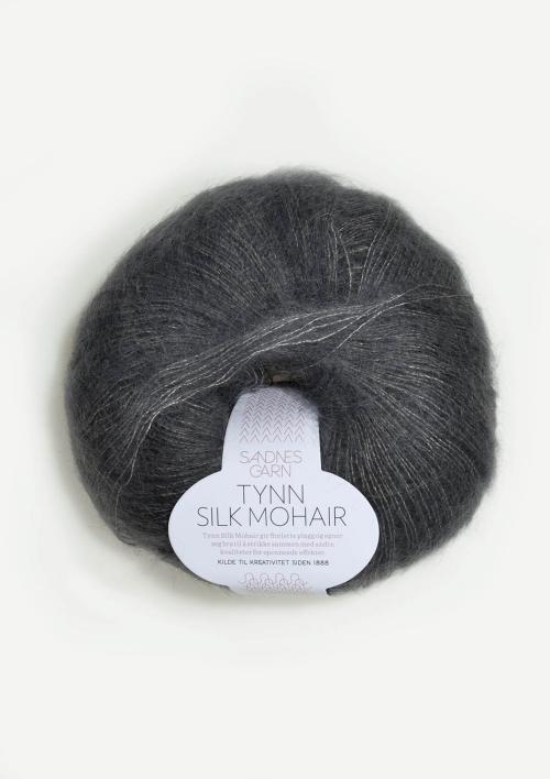 Tynn Silk Mohair 6707 Stålgrå - Sandnes Garn