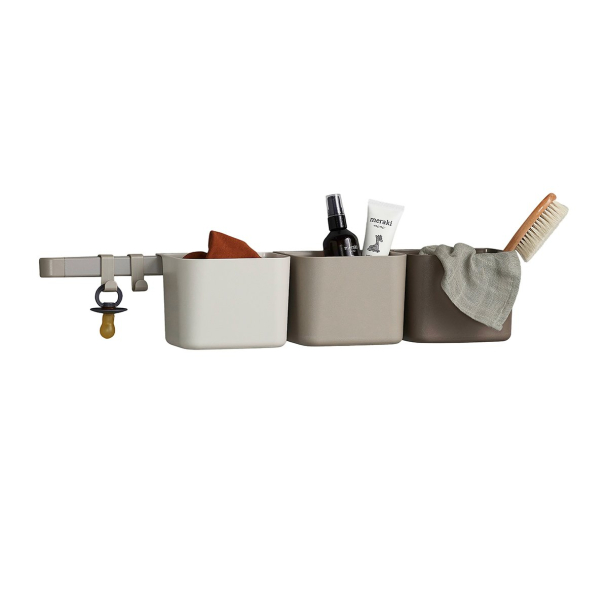 LEANDER - ORGANIZERS LONG RACK CAPPUCCINO - Image 1