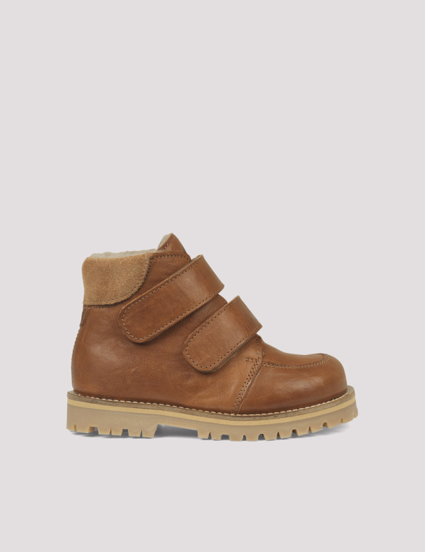 Classic Winter Boot Velcro - Cognac - Image 2