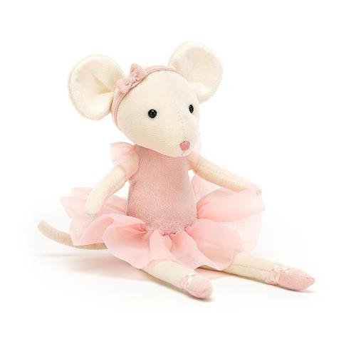 JELLYCAT - PIROUETTE MOUSE CANDY 27 CM