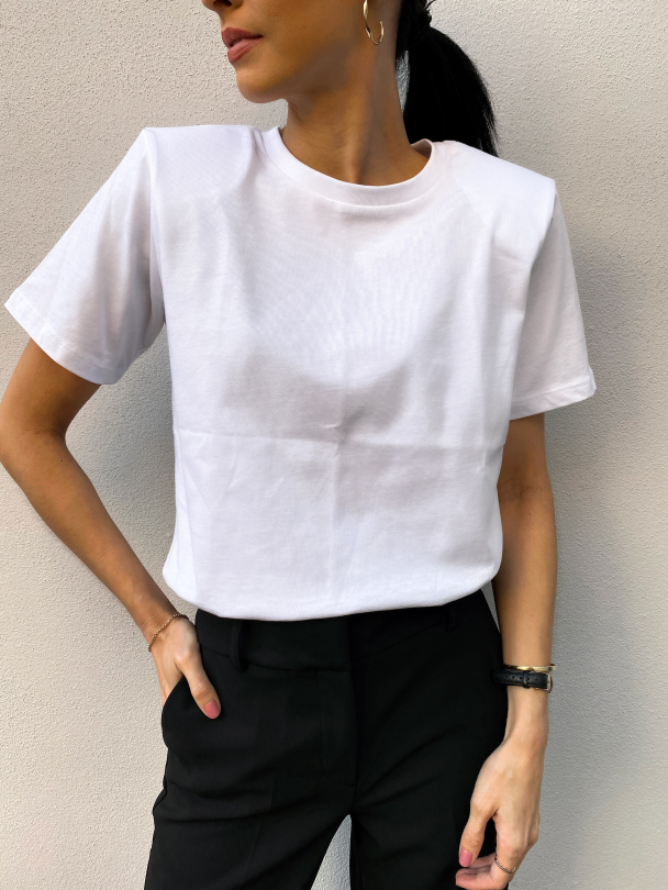 Jory Tee - Bright White  - Image 1