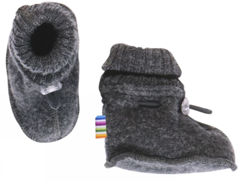 Joha | Booties Ullfleece - Koksgrå