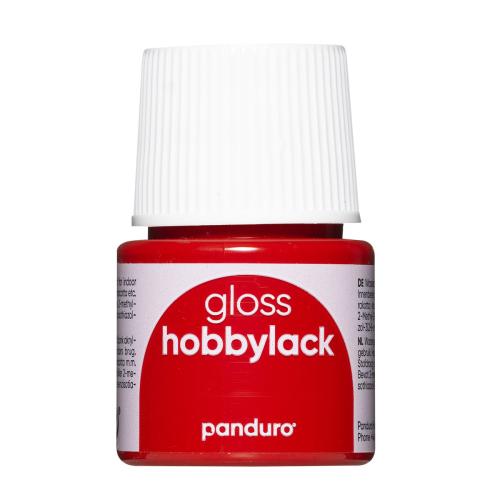 Hobbylakk gloss X-mas Red 45ml