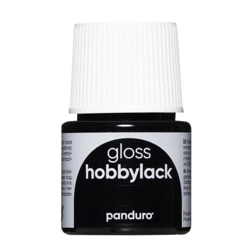Hobbylakk gloss Black 45 ml