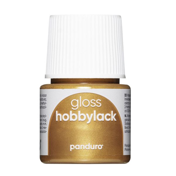 Hobbylakk gloss Gold  45 ml