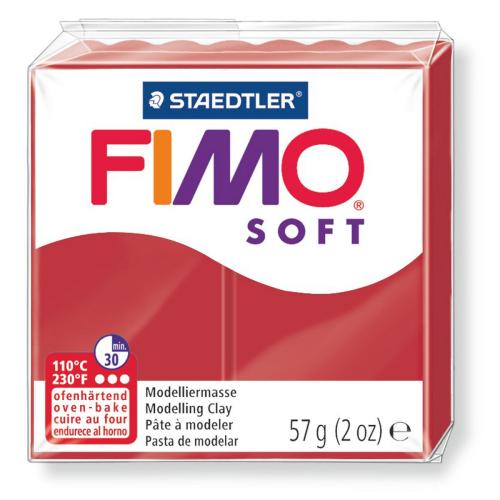 Fimo Soft 57 g Christmas Red