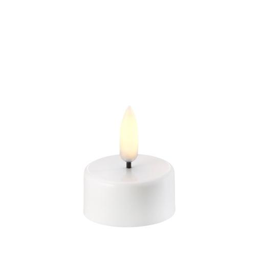 Led telys hvit 3.8x2.0cm