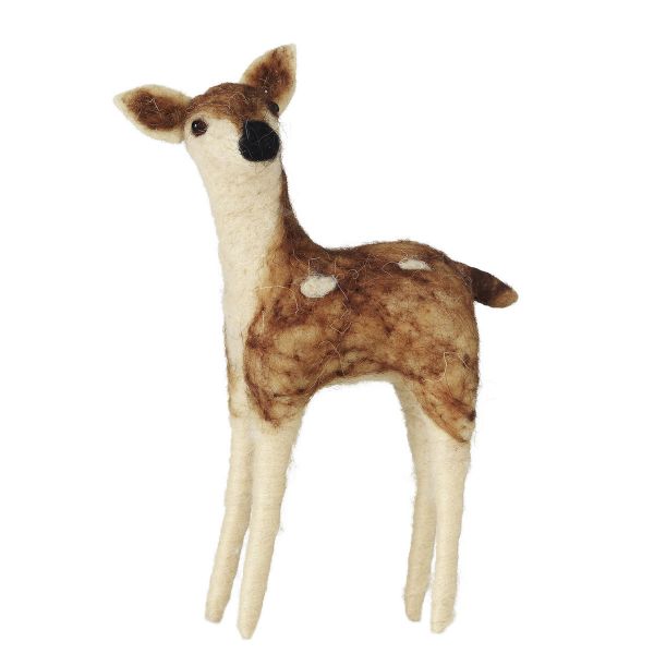 Håndtovet rådyr 18 cm