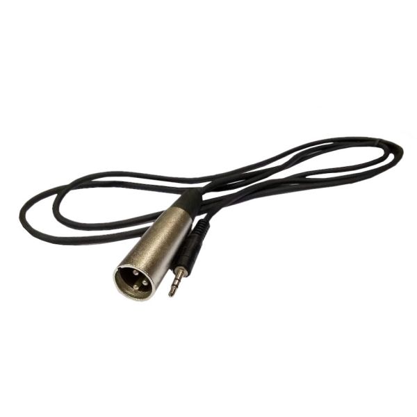 Kabel XLR han - Miniack stereo