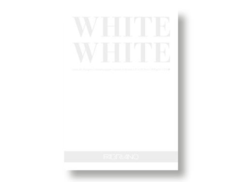 Fabriano White White – blokk 300g – A4