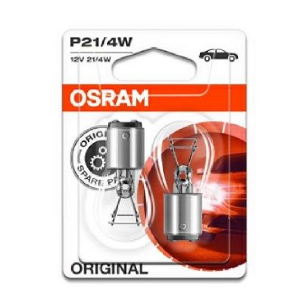 OSRAM P21/4W 12V BAZ15D 2PK