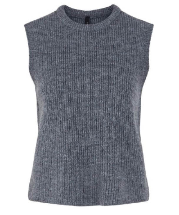 Zal Waistcoat - Dark Grey Melange - Image 2