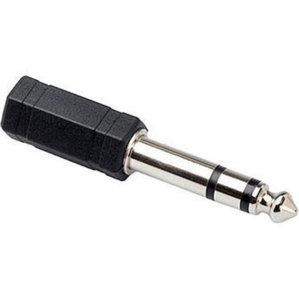 ADAPTER ministereo-jack til stereo jack 6,3mm