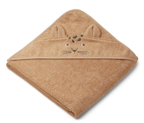 Augusta Håndkle - Leopard/Apricot - Image 1