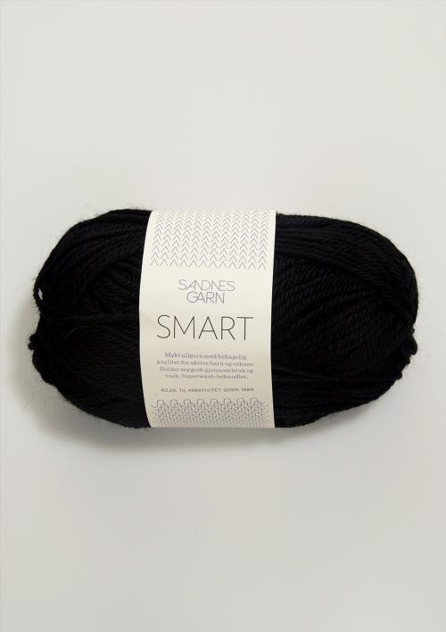 Smart 1099 Svart - Sandnes Garn