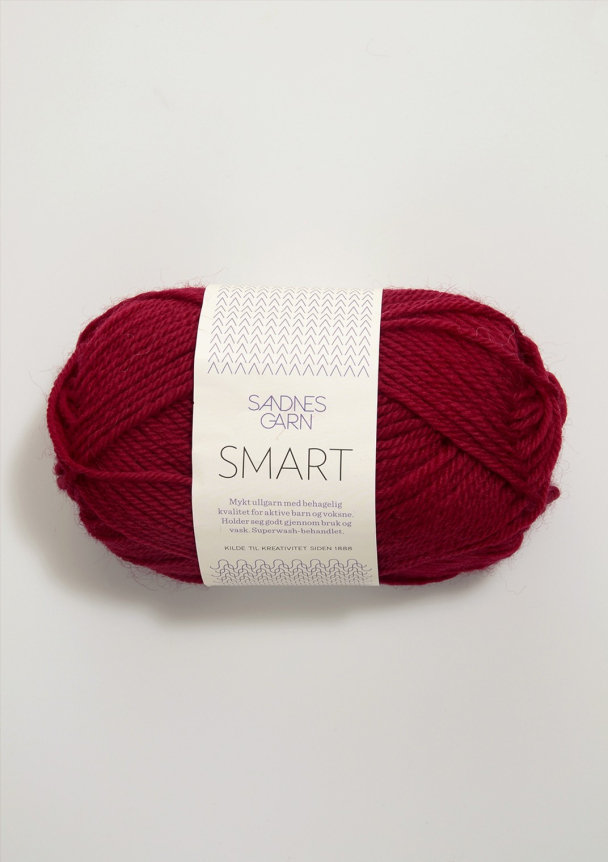 Smart 4065 Vinrød - Sandnes Garn