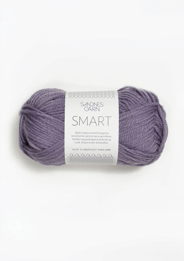 Smart 5052 Støvet lilla - Sandnes Garn