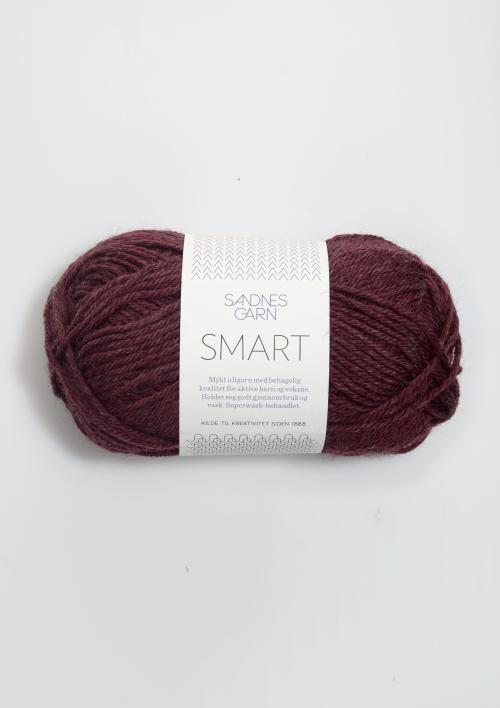 Smart 4363 Vinrød - Sandnes Garn