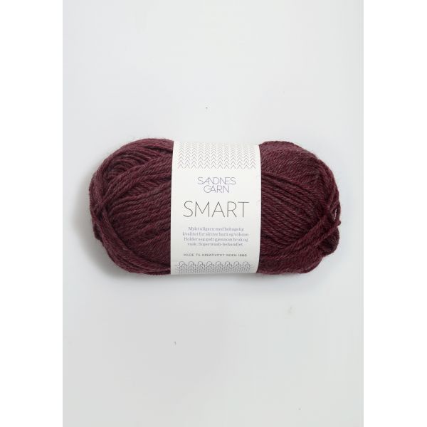 Smart 4363 Vinrød - Sandnes Garn