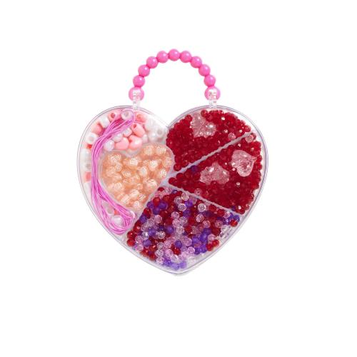 Love Beads perler i hjerteeske