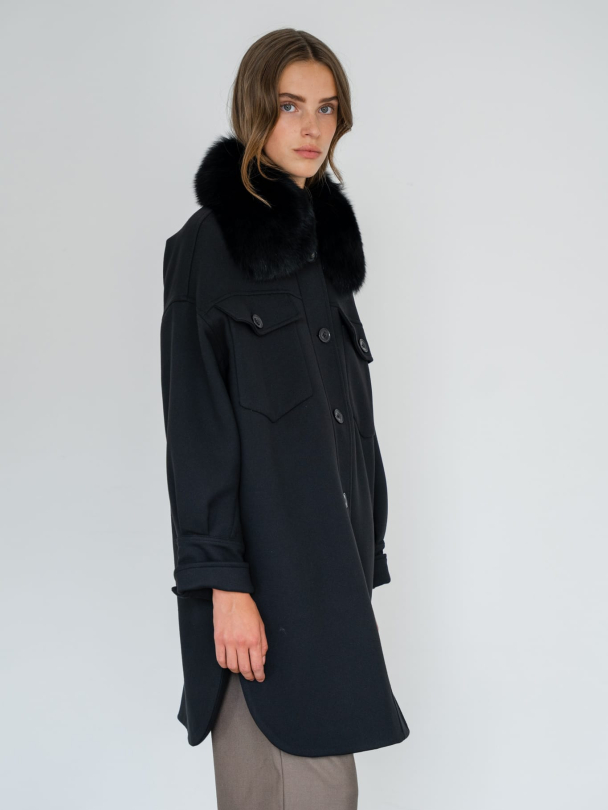 Charlie Coat - Black  - Image 2