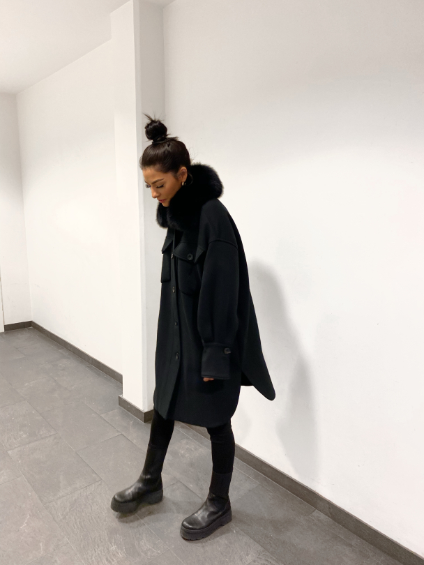 Charlie Coat - Black  - Image 4