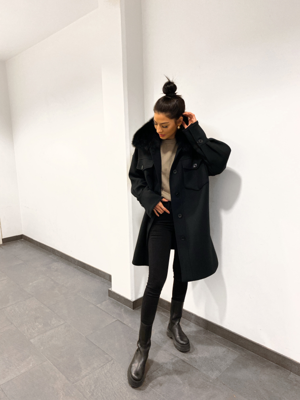 Charlie Coat - Black  - Image 6