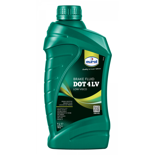 Eurol Bremsvesker DOT 4 LV. 1 Liter