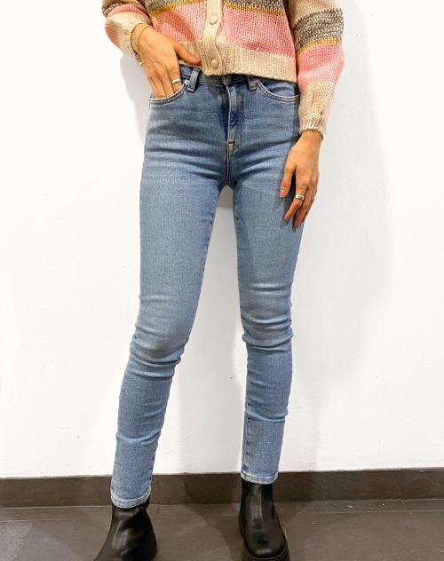 Sophia Skinny Mid Blue Jeans 