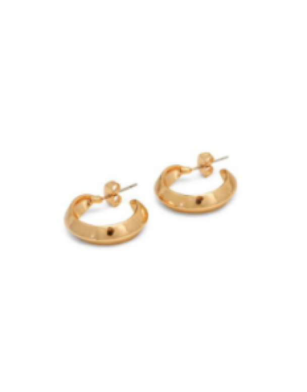 Filippa Hoops Small Øredobber - Gold  - Image 1