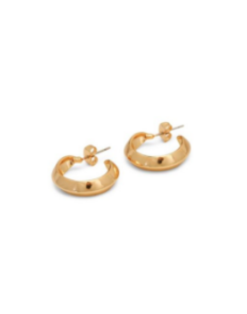 Filippa Hoops Small Øredobber - Gold 