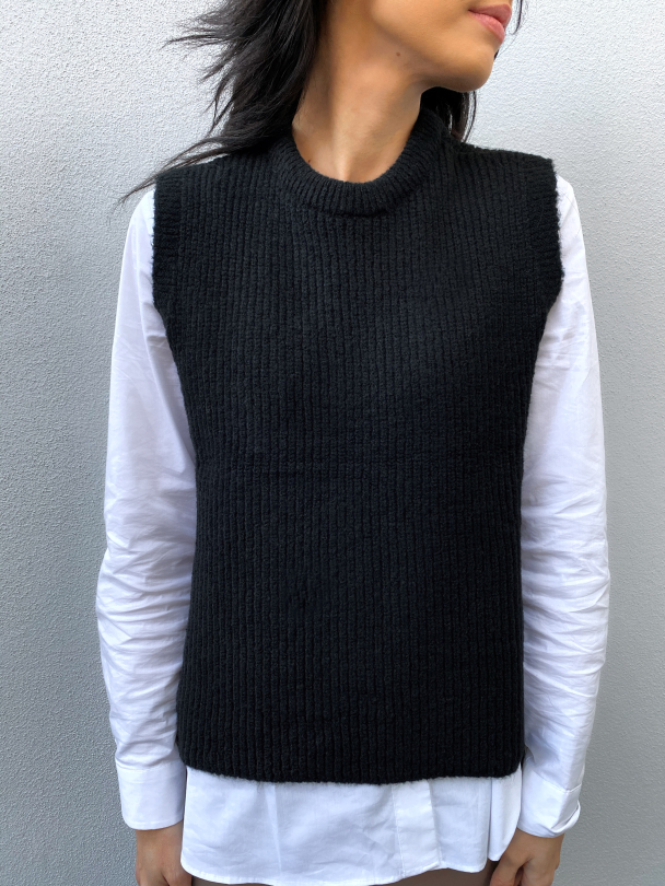Zal Waistcoat - Black  - Image 1